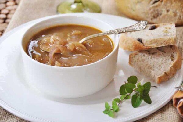 Soupe à l’oignon au cookeo