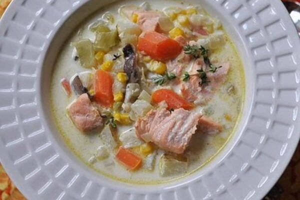 Blanquette de saumon au thermomix