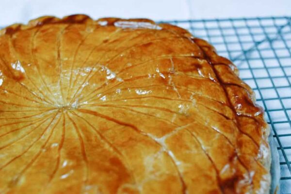 Galette des Rois aux pommes et caramel beurre salé au Thermomix