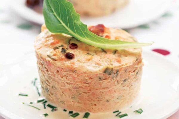 Terrine aux deux saumons au thermomix