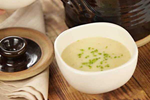 Velouté de céleri aux pommes au thermomix