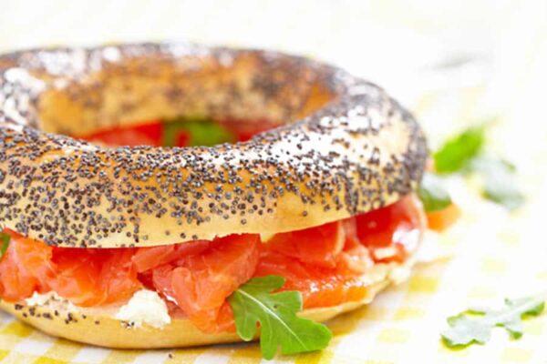 Bagel au saumon au thermomix