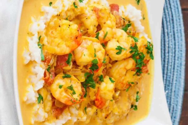 Cari de crevettes au thermomix