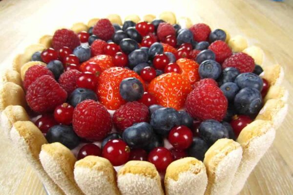 Charlotte aux fruits rouges au thermomix
