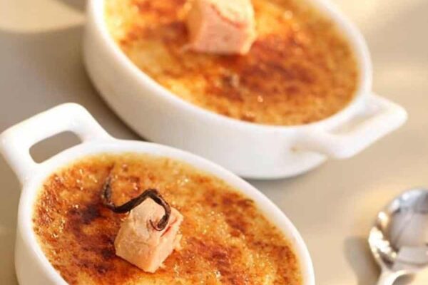 Crèmes Brûlées au Foie Gras au Thermomix