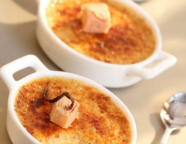 Crèmes Brûlées au Foie Gras au Thermomix