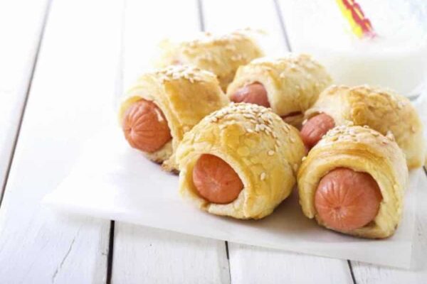 Feuilletés aux saucisses au thermomix