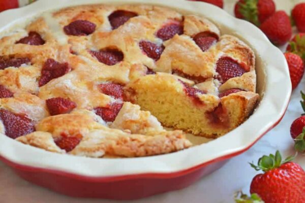 Gâteau aux Fraises au thermomix