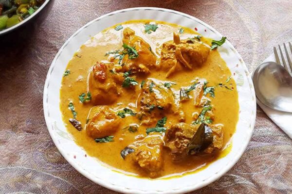 Poulet au curry et lait de coco au thermomix