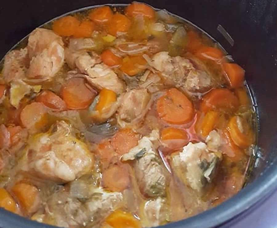 Saute Porc Oignons Carottes Poireaux Au Cookeo Recette Cookeo