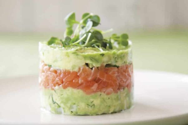 Tartare de saumon à l'avocat au thermomix