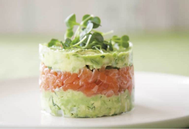 Tartare de saumon à l'avocat au thermomix