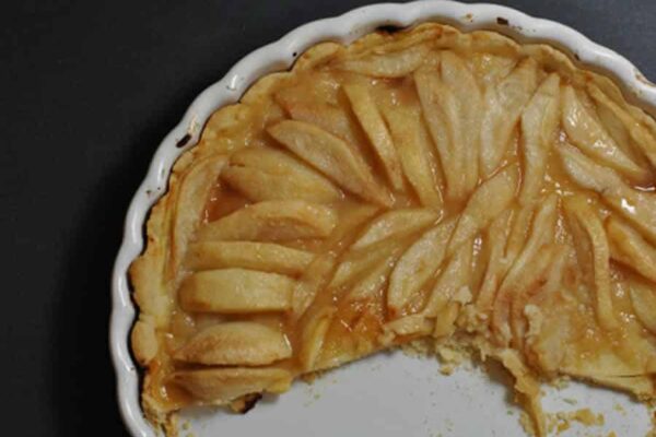 Tarte aux poires au thermomix