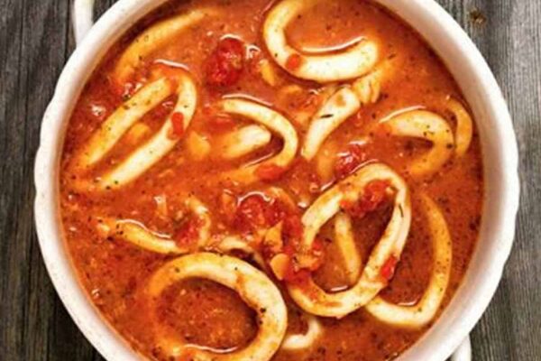 Calamars au sauce paprika au thermomix