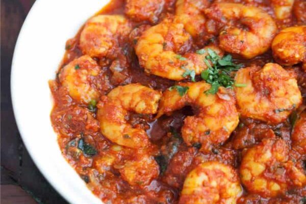 Cari de crevettes à la réunionnais au thermomix