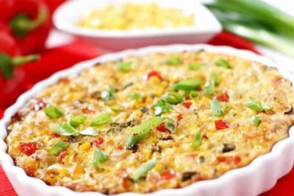Clafoutis de thon aux poivrons