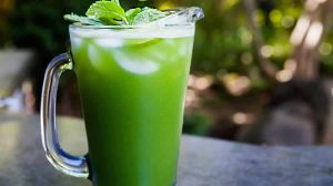 Cocktail concombre menthe citron vert au thermomix