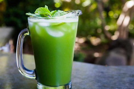 Cocktail concombre menthe citron vert au thermomix