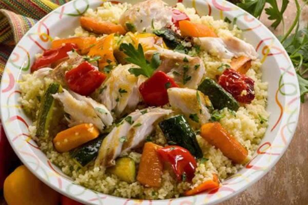 Couscous de poisson et légumes au thermomix