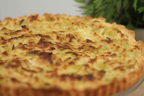 Flamiche aux poireaux au thermomix