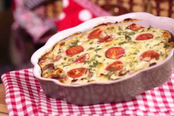 Flan de tomates et jambon au thermomix