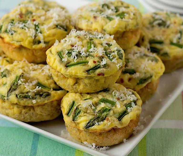 Flans d'asperges au parmesan au thermomix