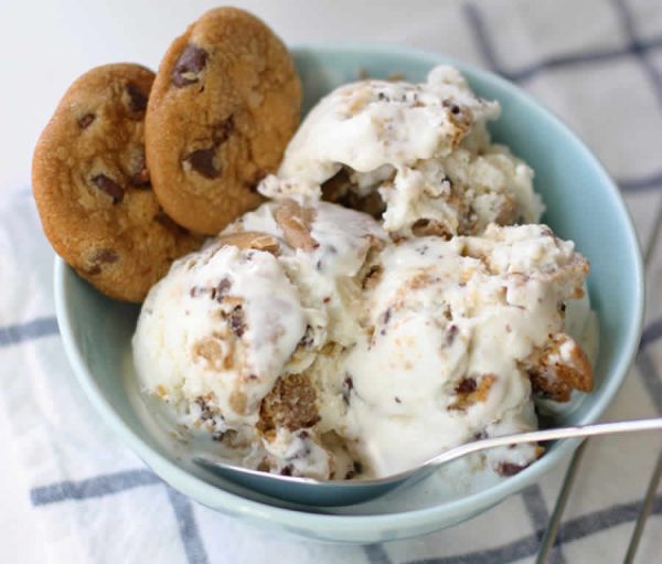 Glace aux cookies au thermomix Recette Thermomix