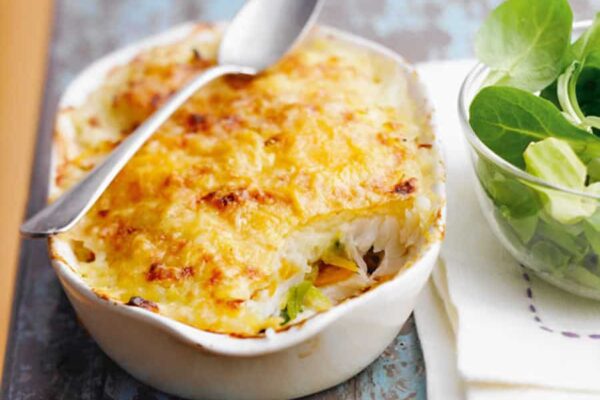 Gratin de poissons aux petits légumes au thermomix