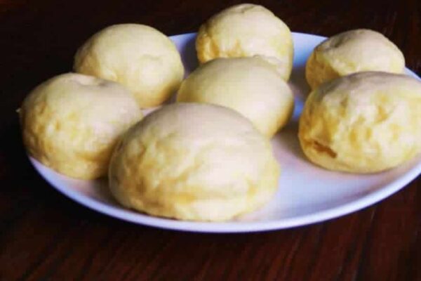 Kluski na parze ou Petits pains polonais au thermomix