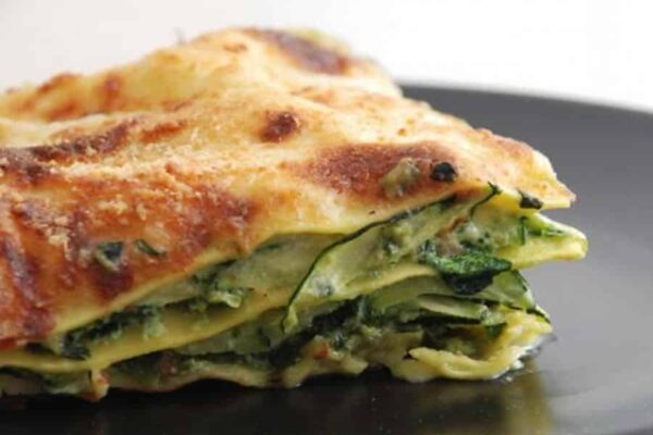Lasagnes aux courgettes et au chèvre au thermomix