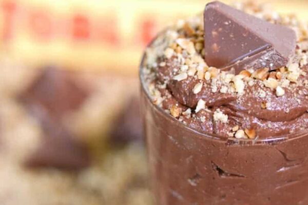 Mousse au chocolat au Toblerone au thermomix