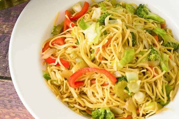 Nouilles Chinoises aux légumes au thermomix