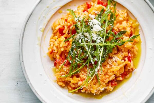 Risotto au poivron au thermomix