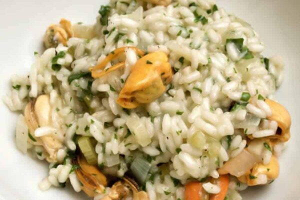 Risotto aux moules au Thermomix