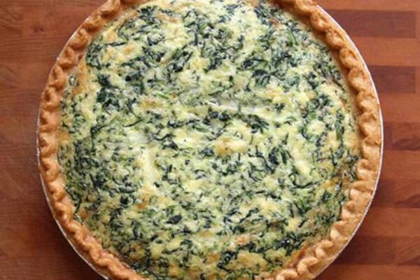 Tarte mozzarella épinard au thermomix
