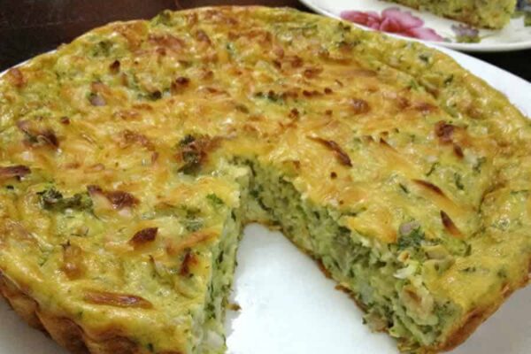 Tarte poulet courgettes au thermomix