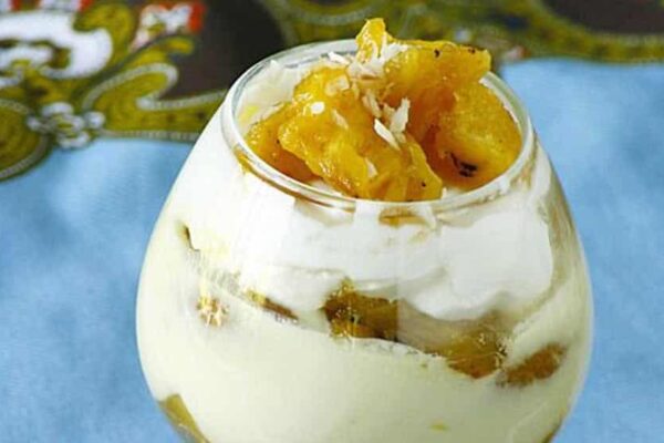 Tiramisu à l'ananas et coco au thermomix