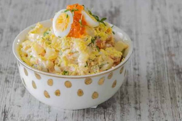 Verrine oeufs mimosa au thon au thermomix