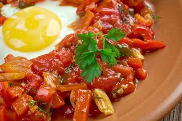 Chakchouka aux oeufs au thermomix