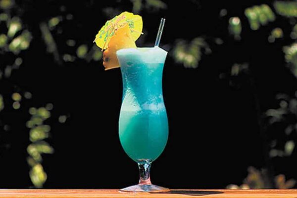 Cocktail de coco au curaçao au thermomix