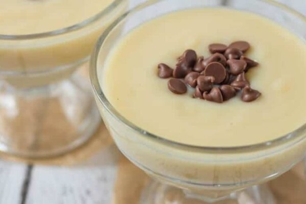 Crème dessert au lait d'amandes au thermomix