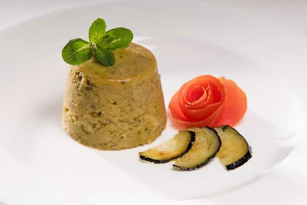 Flan à l'aubergine au thermomix