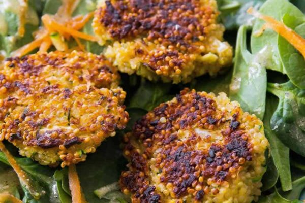 Galettes quinoa et légumes au thermomix