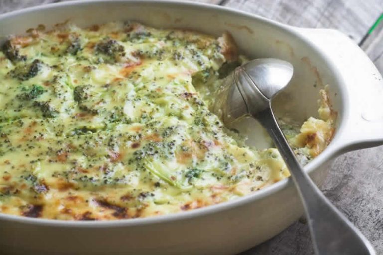 Gratin de brocolis à la ricotta au thermomix