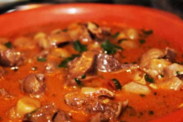 Gésiers à la portugaise au thermomix