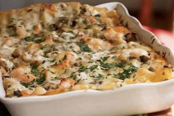 Lasagne aux fruits de mer au thermomix