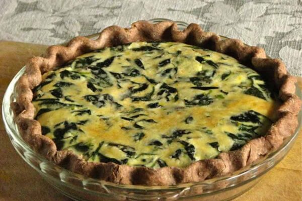 Quiche au vert de blettes au thermomix
