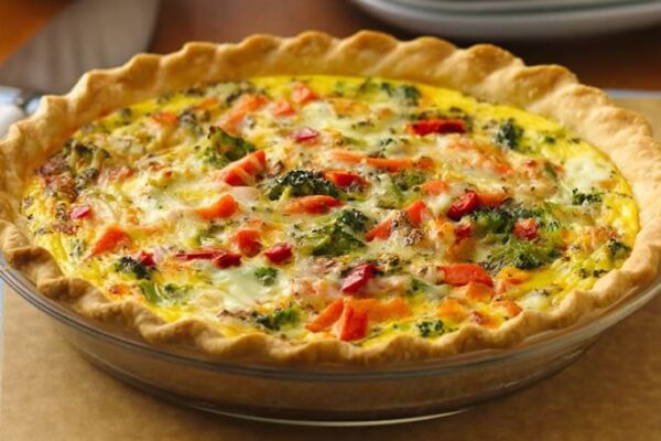 Quiche aux légumes au thermomix