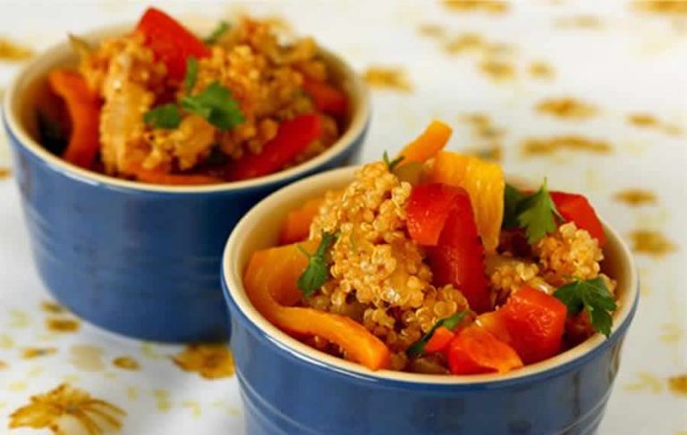 Quinoa au sauce basquaise au thermomix