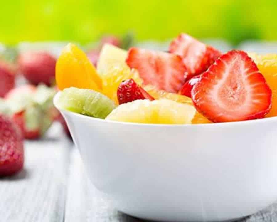 Salade de fruits au yaourt Recette WW